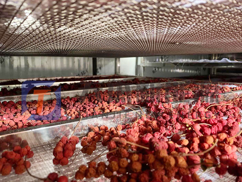 五味子烘干機烘干工藝